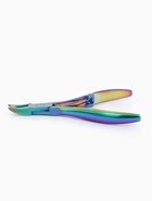 Кусачки педикюрные, 10.5 см, длина лезвия-15 мм, цвет хамелеон - Фото 2
