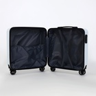 Чемодан детский на колёсах 39 л (S), на молнии, с кодовым замком, 4 колеса, белый - Фото 8