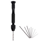 Дрель ручная «Мини» для тонких работ, мини сверла набор 10 шт., размер 1 шт. — от 0.8 до 3 мм - Фото 3