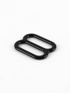 Регулятор для бретелей, металлический, 10 мм, чёрный - Фото 2