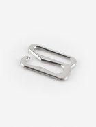 Крючок для бретелей, металлический, 10 мм, цвет серебряный - Фото 2