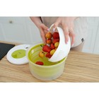 Центрифуга для сушки зелени Доляна Fresh cook, 3.7 л, пластик, белая, зелёная - Фото 20