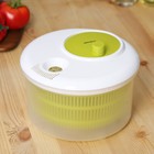 Центрифуга для сушки зелени Доляна Fresh cook, 3.7 л, пластик, белая, зелёная - Фото 15