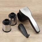 Тёрка барабанного типа Magistro Vegan Pro, 2 сменных насадки, чёрная - Фото 7