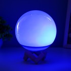 Ночник «Шар» LED 7 цветов АКБ USB МИКС 15×15×18 см RISALUX - Фото 6