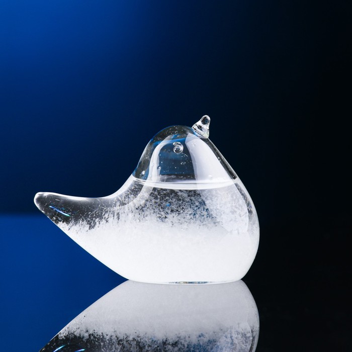 Барометр-штормгласс TAKE IT EASY «Птичка», 7.5×4×5 см - Фото 1