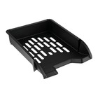 Лоток для бумаг Стамм «Лидер», А4, горизонтальный, 1 отделение, чёрный - Фото 3