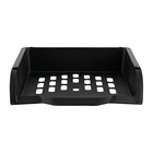 Лоток для бумаг Стамм «Лидер», А4, горизонтальный, 1 отделение, чёрный - Фото 7