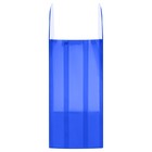 Лоток для бумаг вертикальный СТАММ "Фаворит", тонированный синий, ширина 90мм - Фото 4