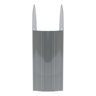 Лоток для бумаг Стамм «Фаворит», А4, вертикальный, пластиковый, 1 отделение, серый, ширина 90 мм - Фото 9