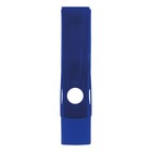 Лоток для бумаг вертикальный СТАММ "Лидер", синий, ширина 75мм - фото 9202370