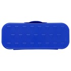 Пенал пластиковый футляр 90*215*43 дизайн СТАММ "Космос", синий - фото 22175328