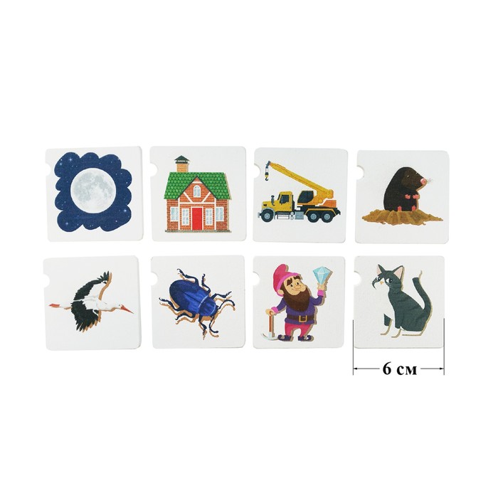 Пазл деревянный «Собирай и читай» 62396