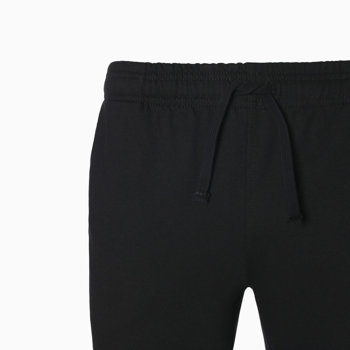 Брюки мужские, цвет чёрный карде, размер 48 62404