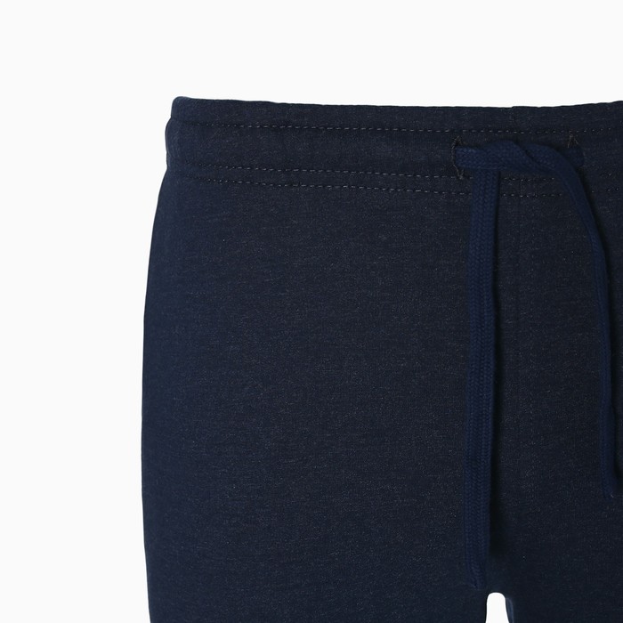 Брюки мужские, цвет тёмно-синий меланж, размер 56 62412