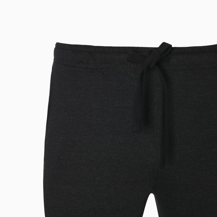 Брюки мужские, цвет чёрный меланж, размер 54 62416