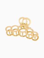 Крабик для волос «Либерти», кольца, 7.5 см, золотистый - Фото 3