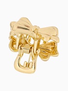 Крабики для волос «Либерти», набор 2 шт., бантик, 2 см, золото (комплект 2 шт) - фото 53381826