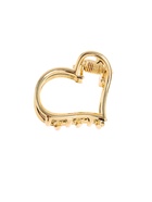 Крабик для волос «Либерти», набор 2 шт., сердце контур, 2 см, золото - Фото 6