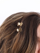 Крабик для волос «Либерти», набор 2 шт., сердце, 1.5 см, золото - Фото 3