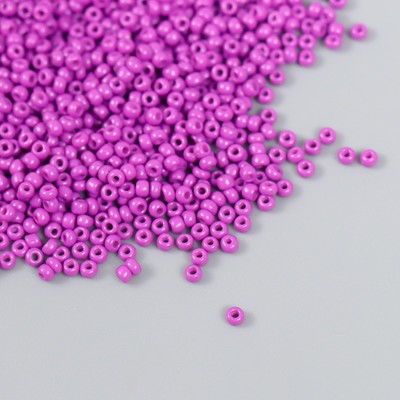 Бисер стекло 12/0 «Пурпурный», 15 г