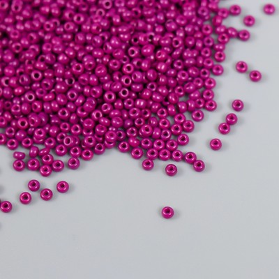 Бисер стекло 12/0 «Ежевичный», 15 г