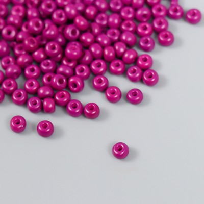 Бисер стекло 6/0 «Ежевичный», 15 г
