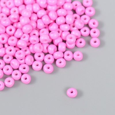 Бисер стекло 6/0 «Розовая фуксия», 15 г
