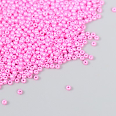 Бисер стекло 12/0 «Тёплый розовый», 15 г