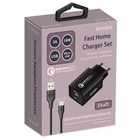 Сетевое зарядное устройство Exployd EX-Z-1359, USB, 3 А, быстрая зарядка, кабель microUSB - фото 51462241 Сетевое зарядное устройство Exployd EX-Z-1359, USB, 3 А, быстрая зарядка, кабель microUSB - фото 51462241