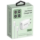 Сетевое зарядное устройство Exployd EX-Z-1335, USB-C, 3 А, 20 Вт, кабель Type-C, PD, белое 9598690 - фото 14179337