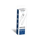 Кабель Exployd EX-K-1242, microUSB - USB, 2.4 А, 1 м, силиконовая оплетка, белый - фото 51462280 Кабель Exployd EX-K-1242, microUSB - USB, 2.4 А, 1 м, силиконовая оплетка, белый - фото 51462280