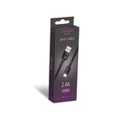 Кабель Exployd EX-K-1277, microUSB - USB, 2.4 А, 1 м, нейлоновая оплетка, черный - фото 51462292 Кабель Exployd EX-K-1277, microUSB - USB, 2.4 А, 1 м, нейлоновая оплетка, черный - фото 51462292