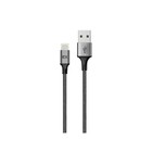 Кабель Exployd EX-K-1208, Lightning - USB, 2.4 А, 1 м, нейлоновая оплетка, черный 9598713 - фото 10441918