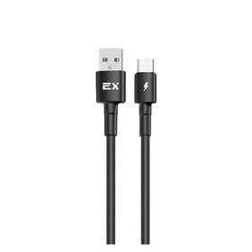 Кабель Exployd EX-K-1152, Type-C - USB, 2 А, 1 м, черный 9598719