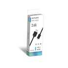 Кабель Exployd EX-K-1301, Type-C - USB, 2.4 А, 1 м, силиконовая оплетка, черный - фото 51462329 Кабель Exployd EX-K-1301, Type-C - USB, 2.4 А, 1 м, силиконовая оплетка, черный - фото 51462329