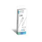 Кабель Exployd EX-K-1302, Type-C - USB, 2.4 А, 1 м, силиконовая оплетка, белый - фото 51462331 Кабель Exployd EX-K-1302, Type-C - USB, 2.4 А, 1 м, силиконовая оплетка, белый - фото 51462331