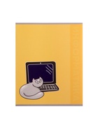 Тетрадь предметная 48 листов в клетку Calligrata «Животные. Информатика», обложка мелованный картон - Фото 3