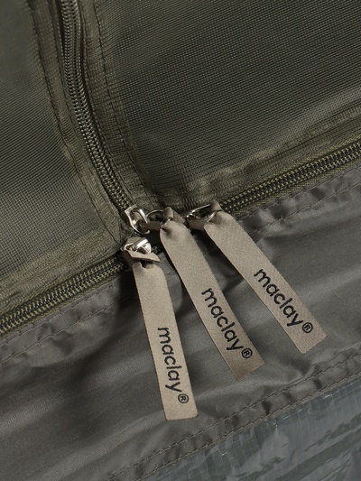 Палатка туристическая 2-местная maclay fisht te 2, 205×150×105 см, трекинговая, однослойная, зелёная