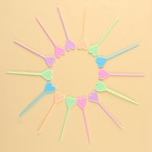 Шпажки «Сердце», в наборе 50 штук, цвета МИКС - Фото 2