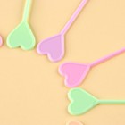 Шпажки «Сердце», в наборе 50 штук, цвета МИКС - Фото 3