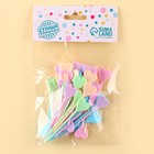 Шпажки «Сердце», в наборе 50 штук, цвета МИКС - Фото 4