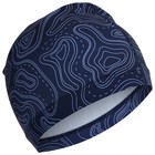 Шапочка для плавания взрослая ONLYTOP Geodesy, тканевая, обхват 54-60 см - Фото 3