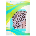 Шапочка для плавания детская ONLYTOP «Леопард», тканевая, обхват 46-52 см - фото 9972623