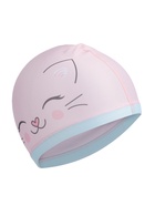 Шапочка для плавания детская «Котик», тканевая, обхват 46-52 см - Фото 6