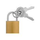 Замок навесной тип 14, 20 мм, 2 ключа - Фото 4