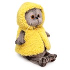 Мягкая игрушка «Басик в жилете с капюшоном», 22 см - фото 22177327