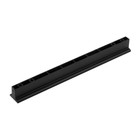 Ручка-скоба С-22, пластик 128 и 160 мм, чёрная, глянцевая - фото 22177383