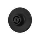 Ручка кнопка К-16, без покрытия, цвет черный (2 шт) - фото 805477137