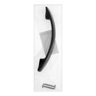 Ручка-скоба С-3, пластик 96 мм, цвет черный матовый - фото 805477164